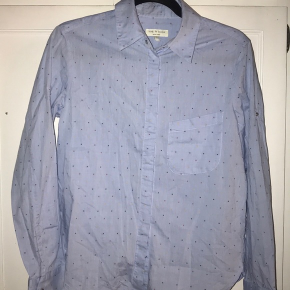 Rag & Bone button down blouse small.  BIN H - Picture 3 of 11
